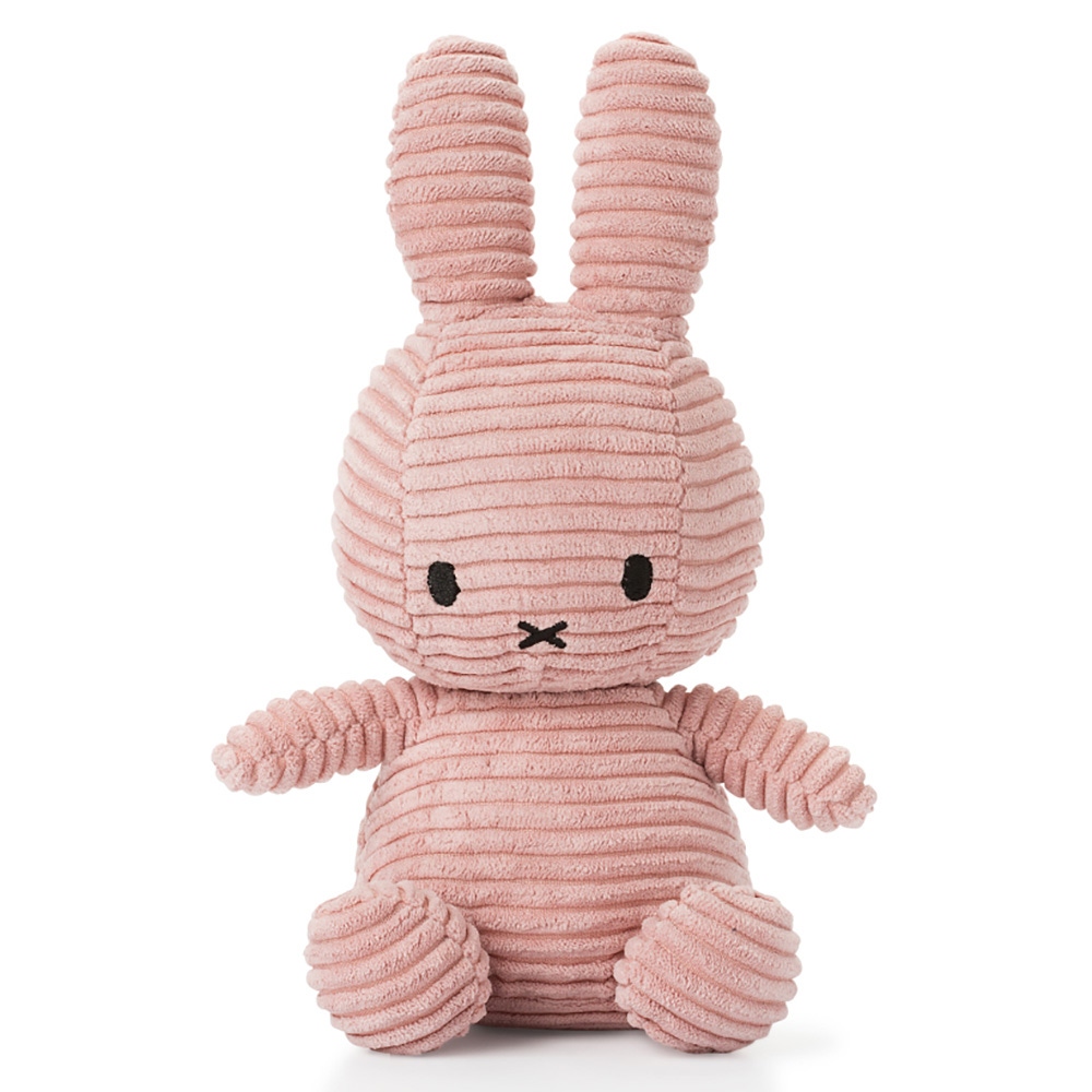 Bon Ton Toys Nijntje knuffel corduroy 23cm roze