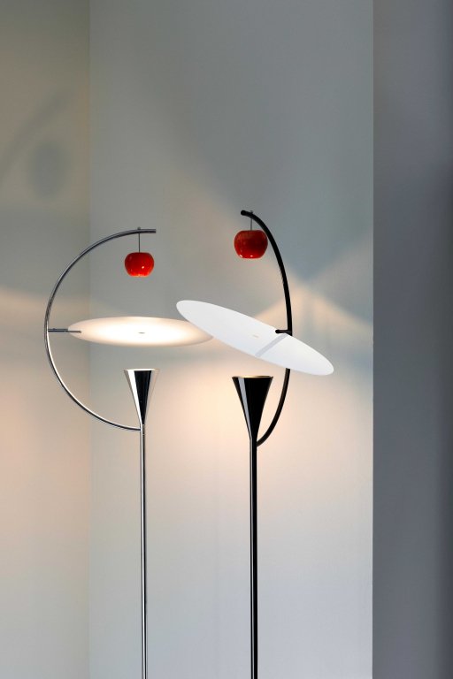 Nemo Newton vloerlamp Zwart/wit