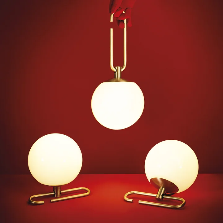 Artemide - nh1217 Tischleuchte, Messing