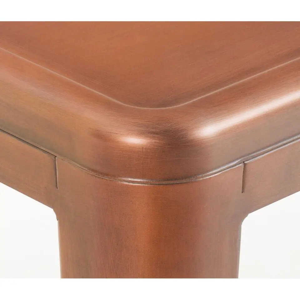 CLP Barkruk Joshua natura Frame - Metaal - koper