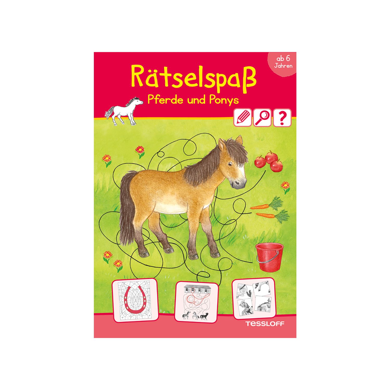 TESSLOFF Rätselspaß Pferd & Pony