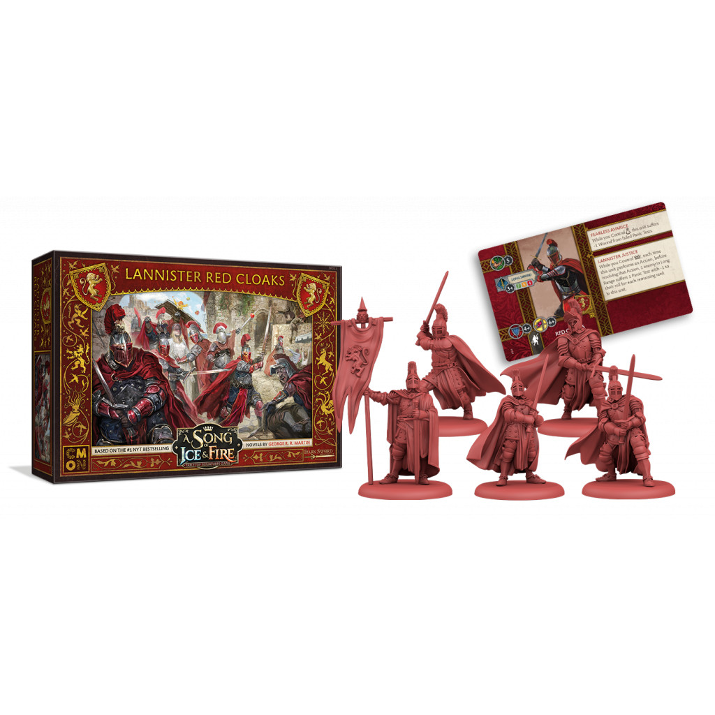 Le Trône de Fer : le Jeu de Figurines - Manteaux Rouges