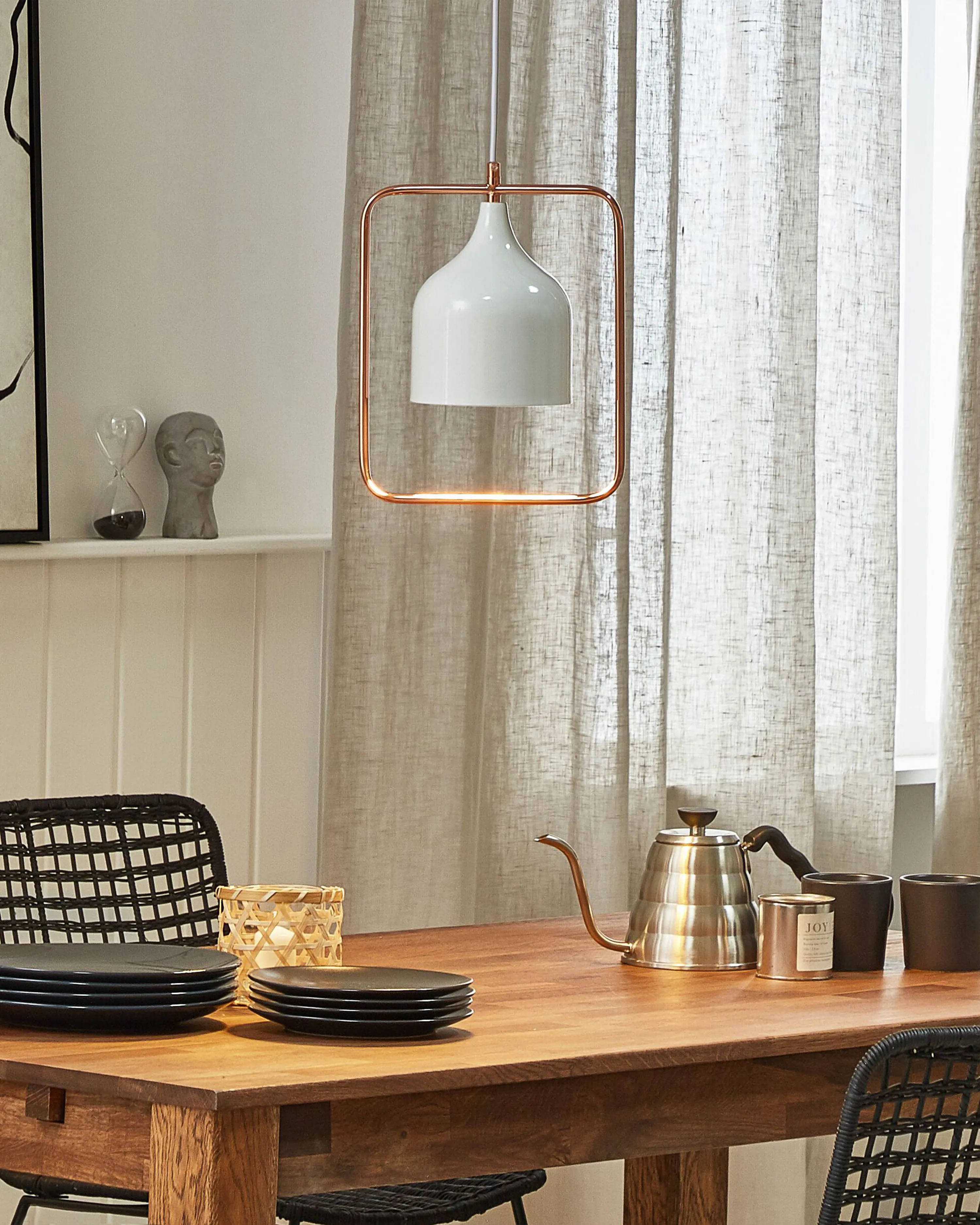 Hanglamp MAVONE Metaal Wit