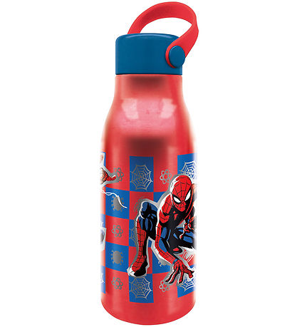 Spider-Man Trinkflasche - Aluminium - 760 ml - Rot/Blau