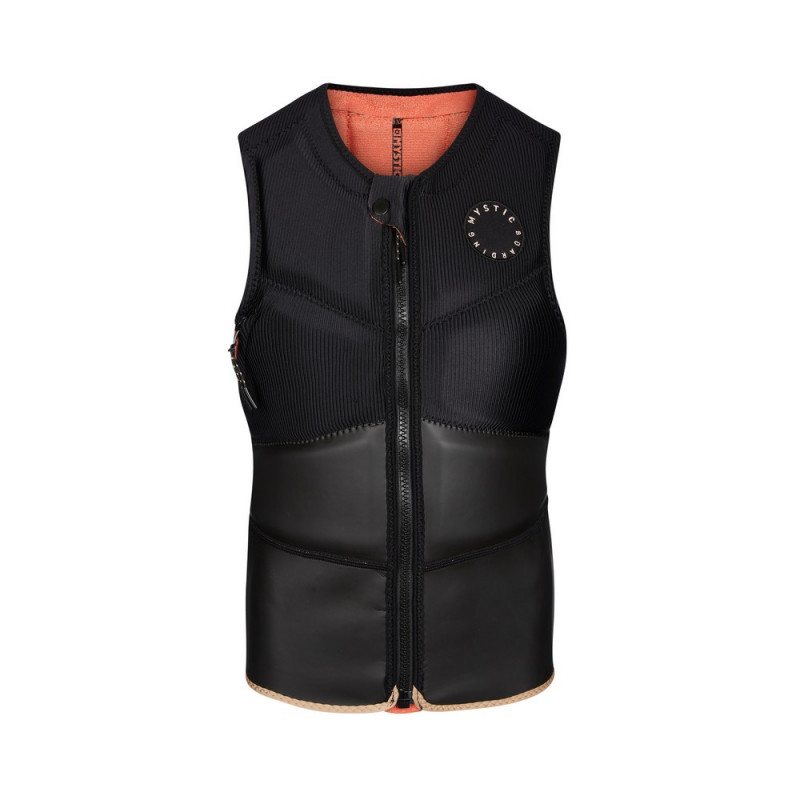 GILET IMPACT MYSTIC GEM KITE FRONTZIP FEMME NOIR