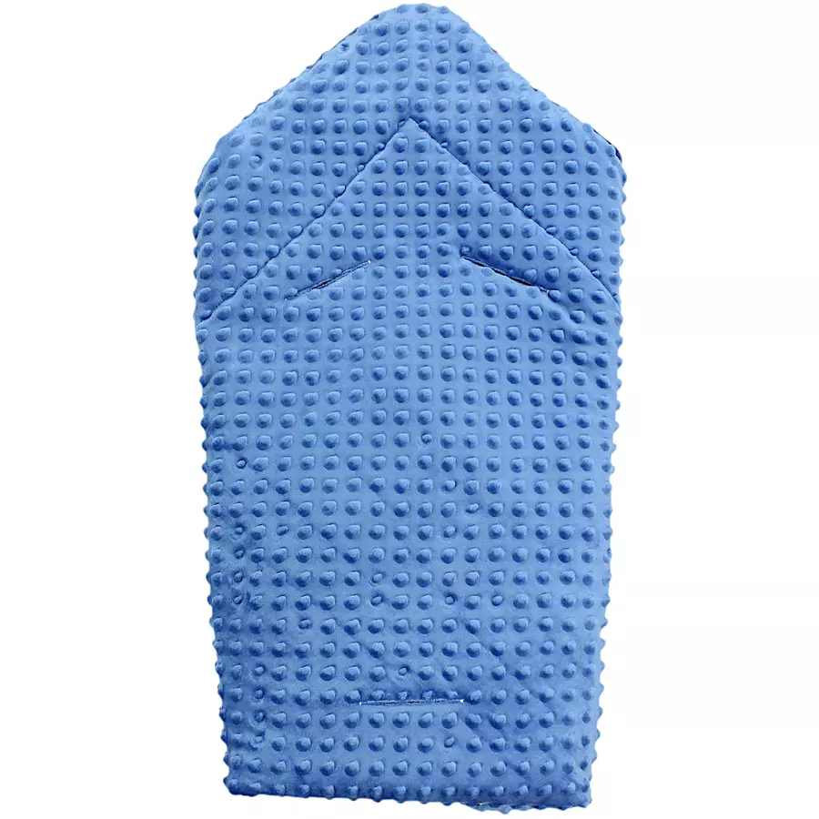 TupTam Baby Winter Einschlagdecke für Babyschale Wattiert black denim