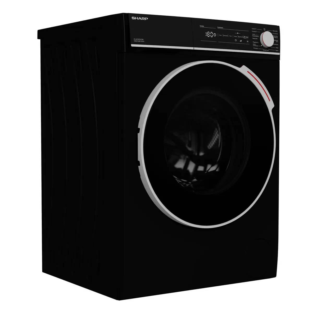 Waschmaschine 10kg Sharp ES-NFH014CBA-DE Schwarz
