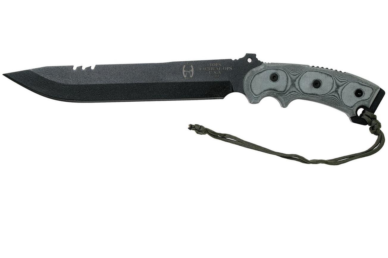 TOPS Knives Anaconda 9 Hunters Point AN9HP survivalmes, Ron Hood design