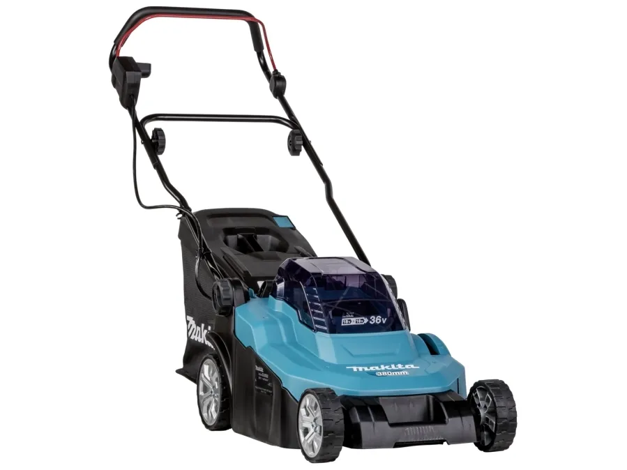 Makita DLM382 - Græsslåmaskine - ledningfri - 18 V - 2 batterier - 3700 opm - 38 cm - SOLO