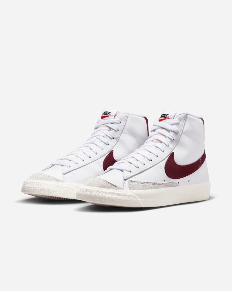 Chaussures Nike Blazer '77 Vintage Blanc & Rouge pour homme