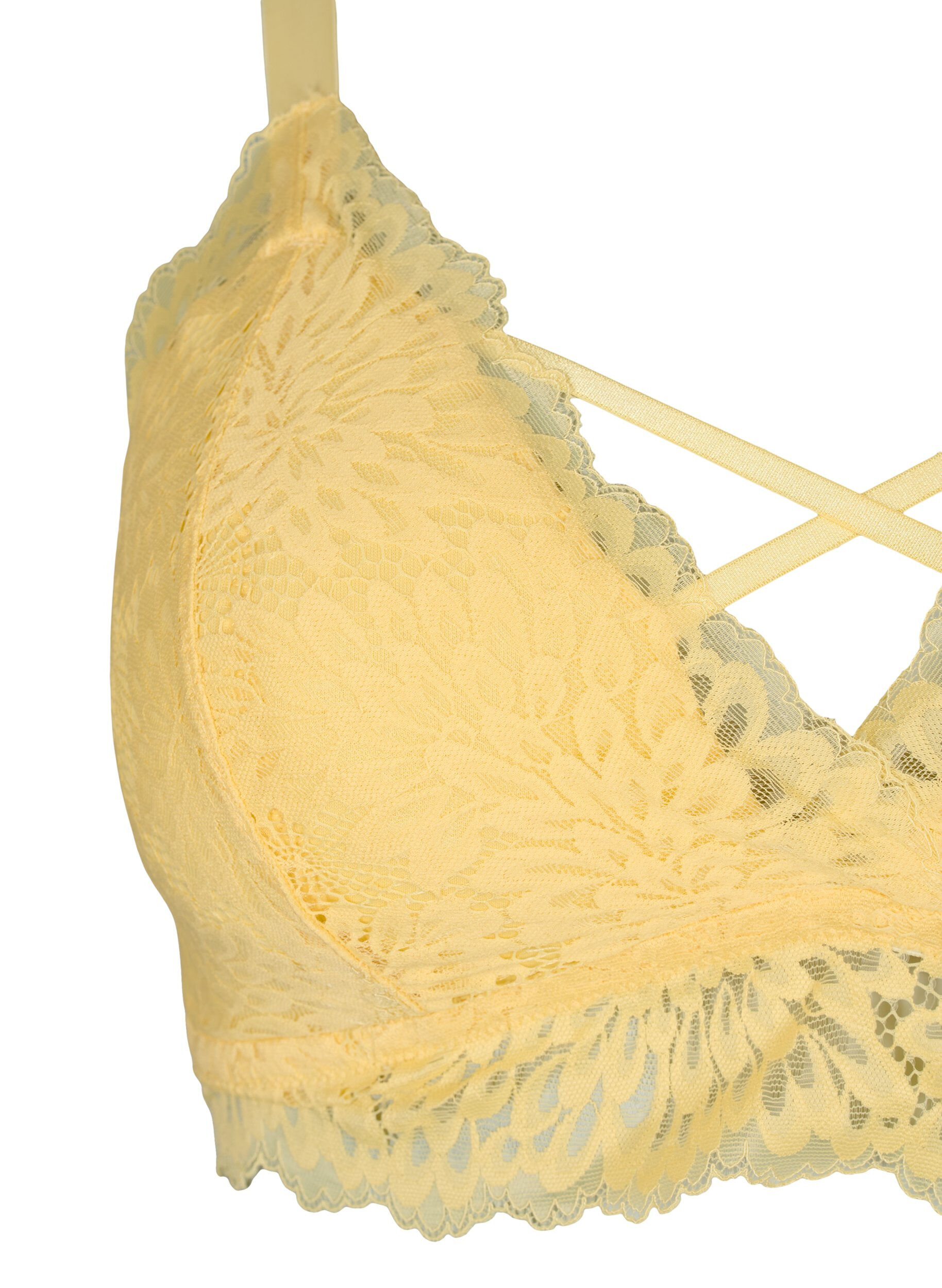 Bralette med stringdetalje og blød vattering