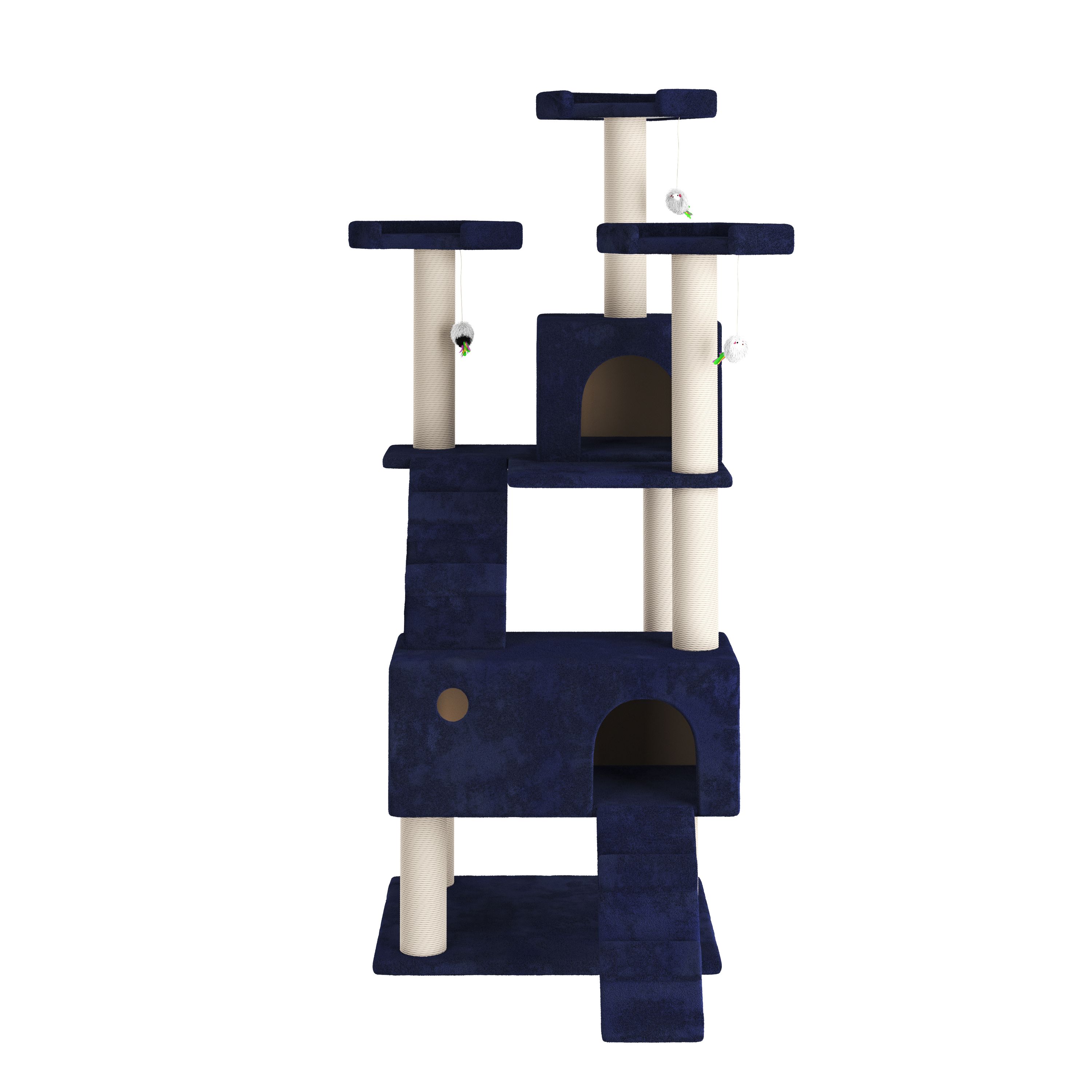 Katzenbaum MIRO 182 cm blau