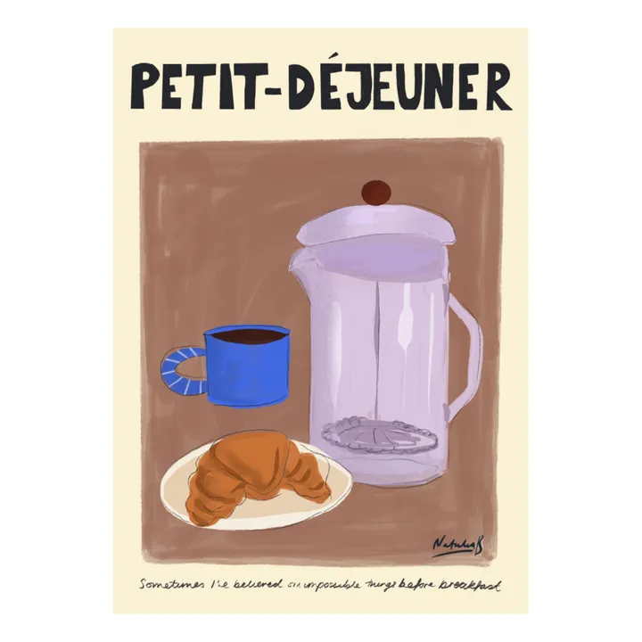 Natalia Bagniewska Affiche Petit-déjeuner