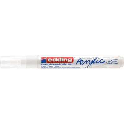 Edding 5100 - Marqueur acrylique - blanc