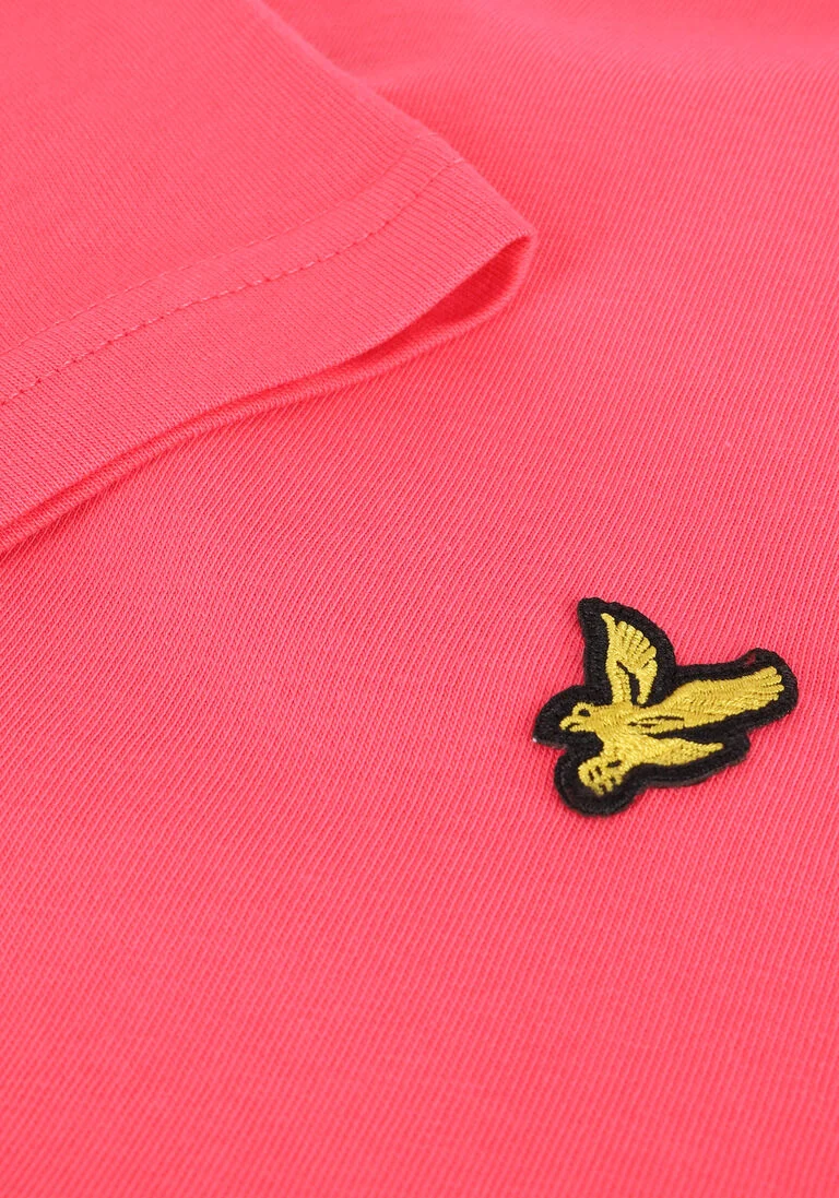 LYLE & SCOTT roze lyle & scott t-shirt plain t-shirt