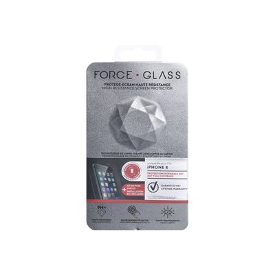 Force Glass - Protection d'écran - verre trempé pour iPhone 8