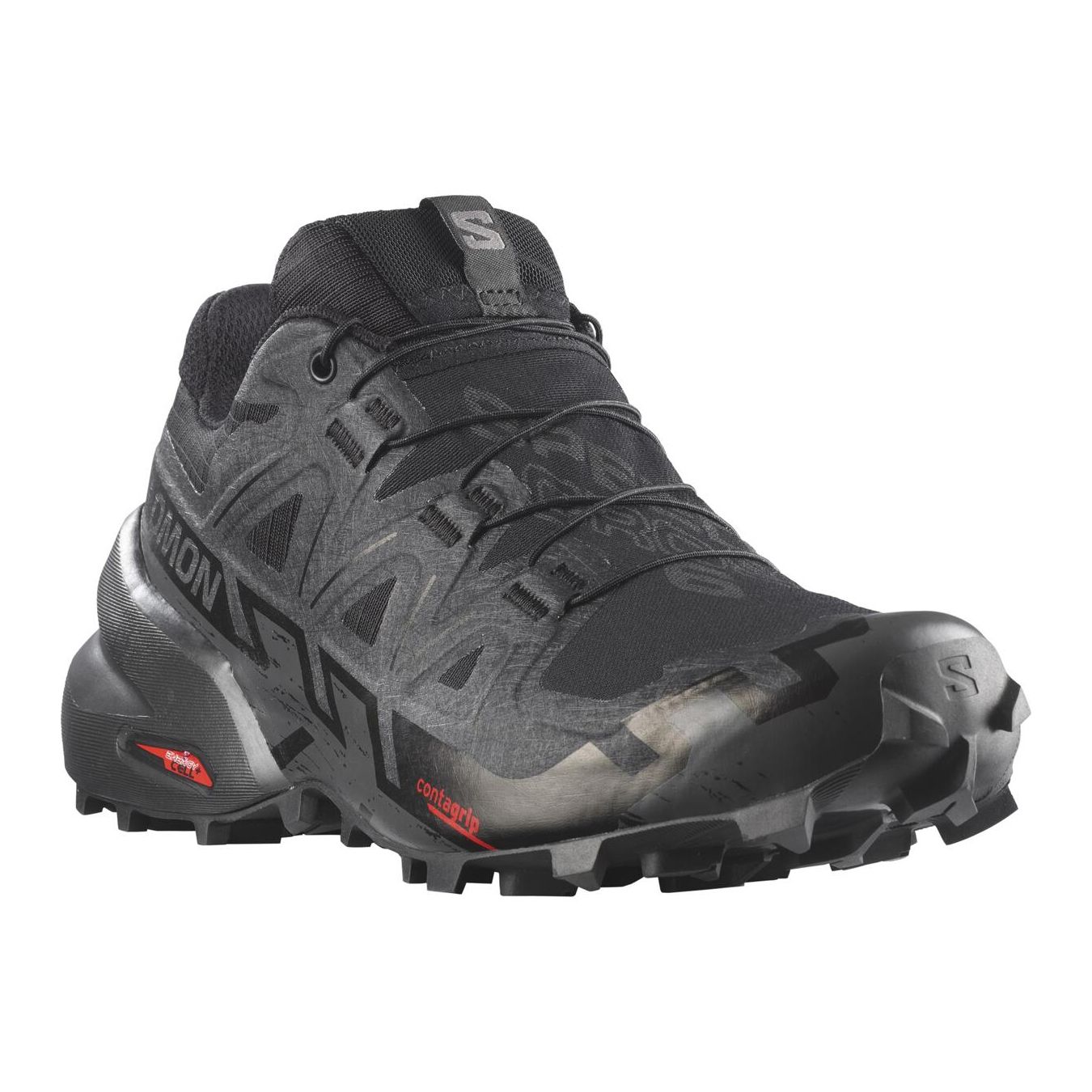 salomon speedcross 6 gtx trail loebesko dame 25 l41743400 black black phantom