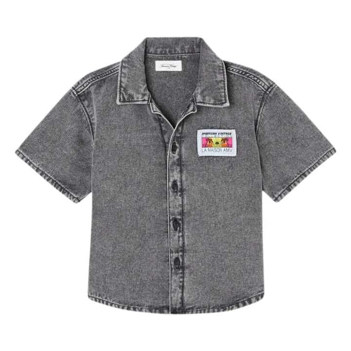 American Vintage Chemisette Denim Jazy | Gris