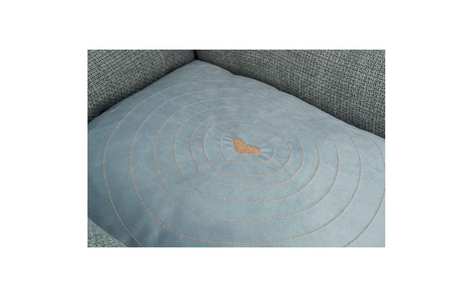 Hunde-Bett Viviana, 80 cm x 60 cm, BlaugrauHundeschlafplatz