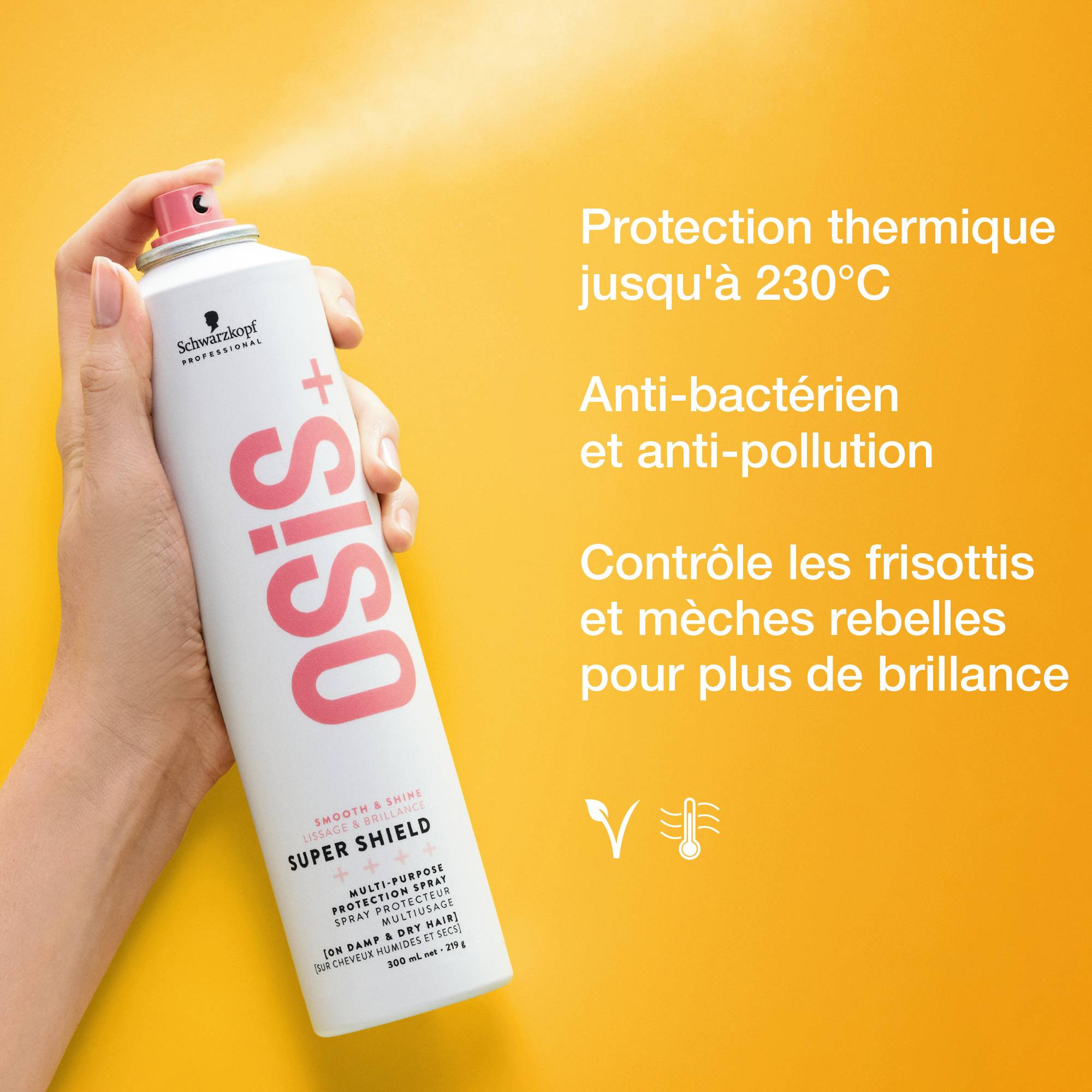 Spray protecteur multiusage Osis  Super Shield / 300ml