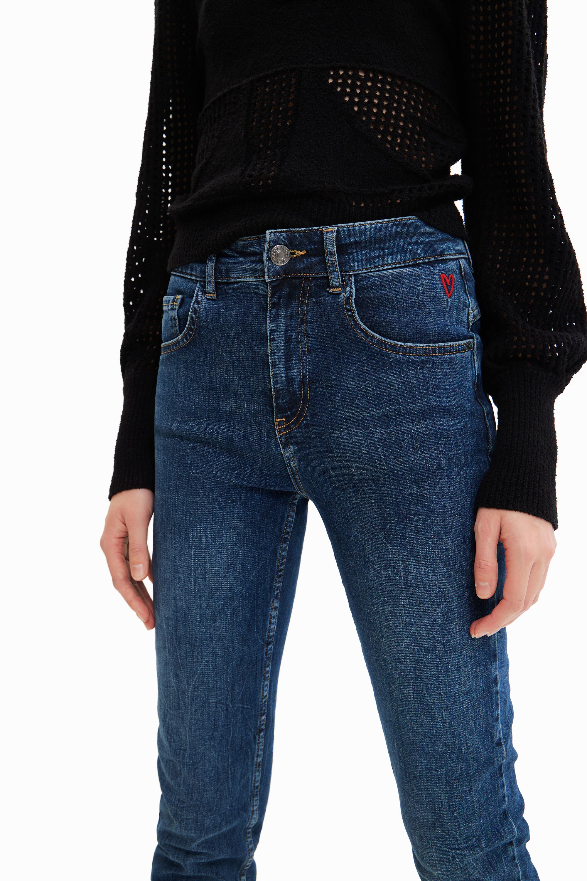 Jean skinny push-up