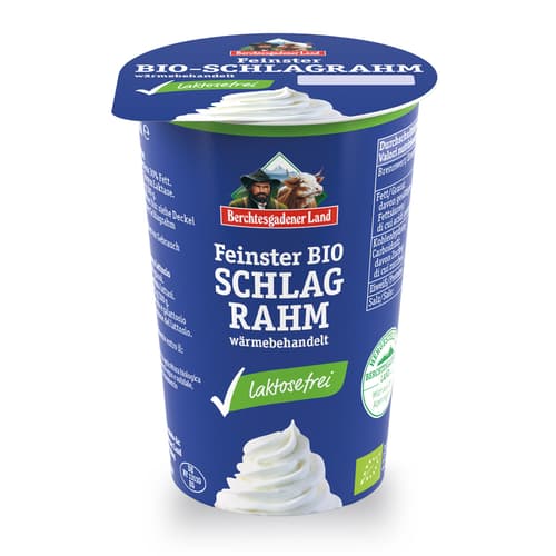 Berchtesgadener Land BIO Schlagrahm laktosefrei