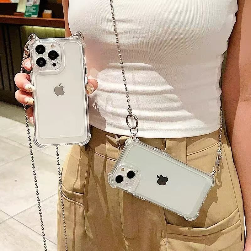 Tondephiry - Telefoonhoesje met bandje - iPhone 16, 16 Pro, 16 Pro Max, 15, 15 Pro, 15 Pro Max, 14, 14 Pro, 14 Pro Max, 13, 13 Pro, 13 Pro Max, 12, 12 Pro, 12 Pro Max, 11, 11 Pro Max