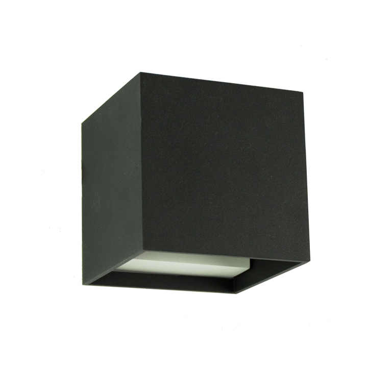 Wever Ducré Box 2.0 wandlamp LED zwart 3000K