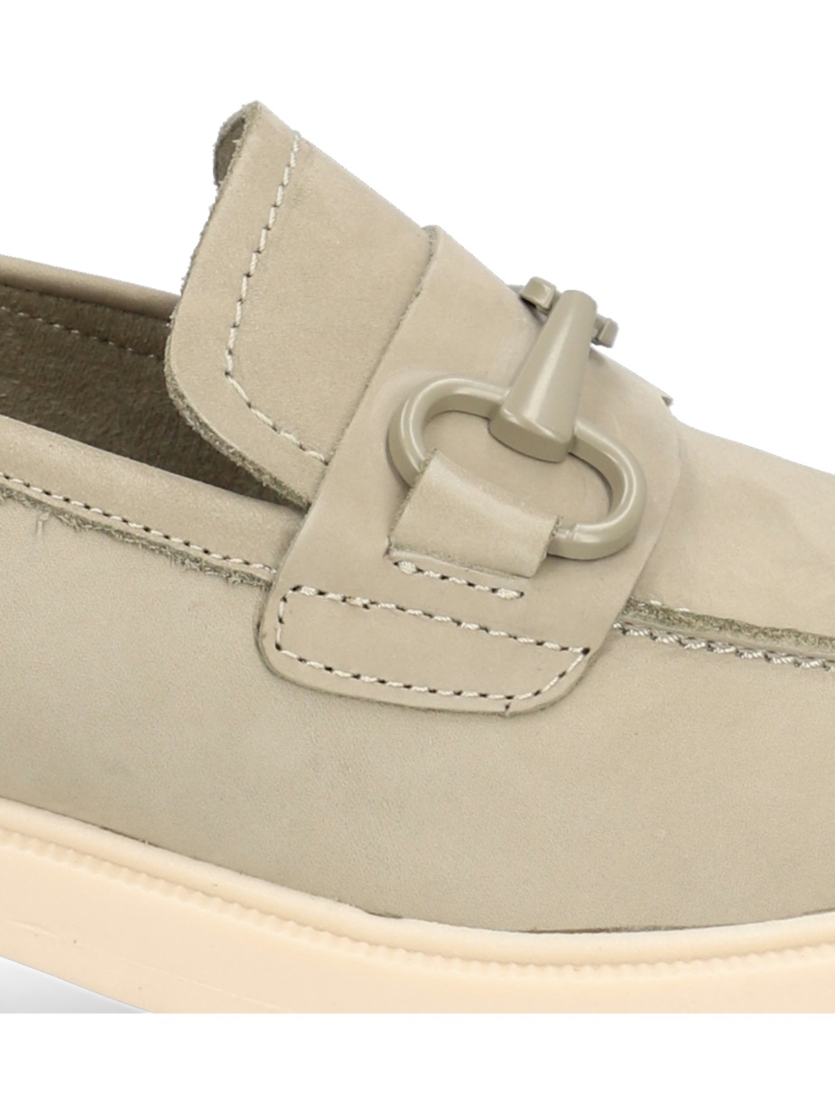 Nubukleder Slipper sportiv