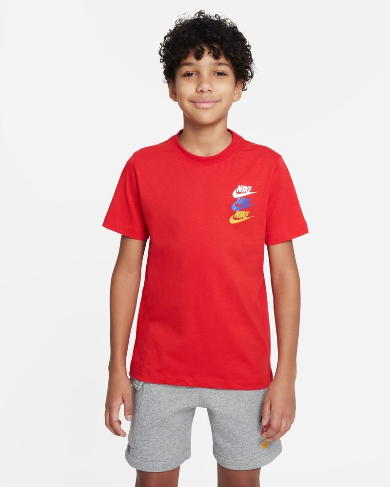 T-shirt Nike Sportswear Rouge pour enfant