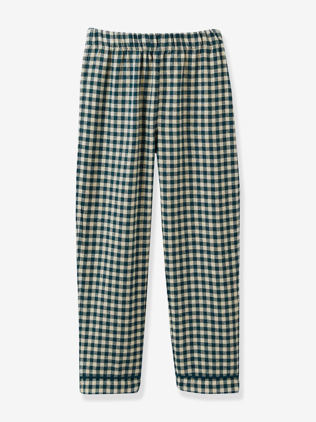 Pijama xadrez clássico para meninos
