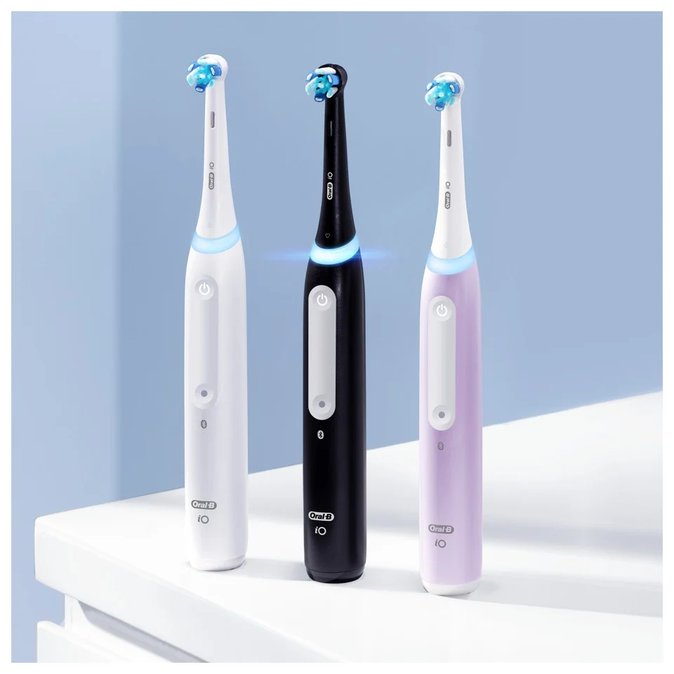 Oral-B - iO4 Duo Sort UCB & Hvid SC Elektriske Tandbørster