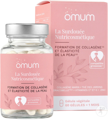 Omum La Surdouée Nutricosmétique Prévenir Les Vergetures 60 Gélules Végétales