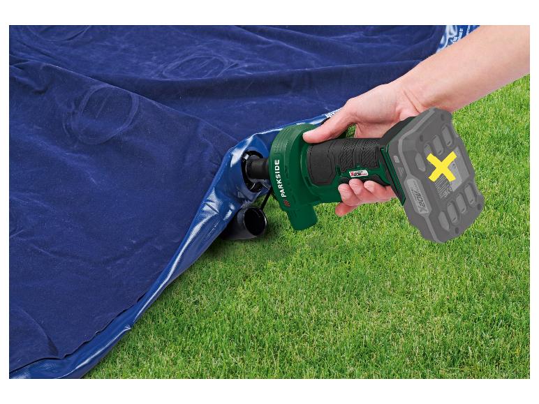 Accu-luchtpomp of -compressor 20 V zonder accu en lader