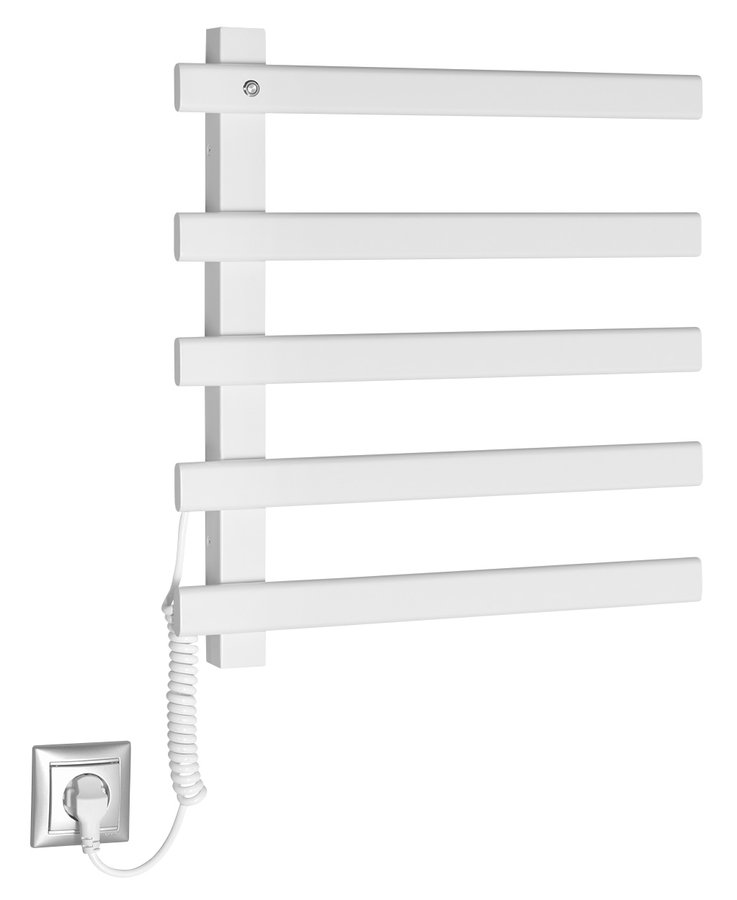 Sapho Elcor elektrische radiator mat wit 48x52cm 85W