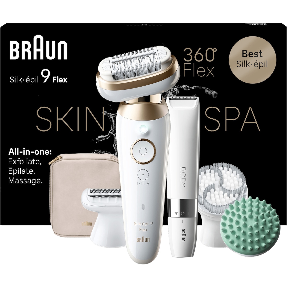 Braun Silk-épil Series 9 Flex epilator SES9-481 (hvit)