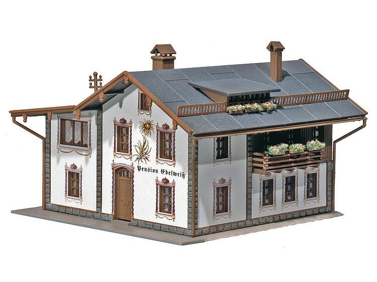 Faller Pension Edelweiss H0 Berg Unterkunft aus der Epoche II