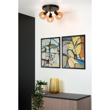Lucide MAREN plafondspot Ø 37 cm mat goud / Messing