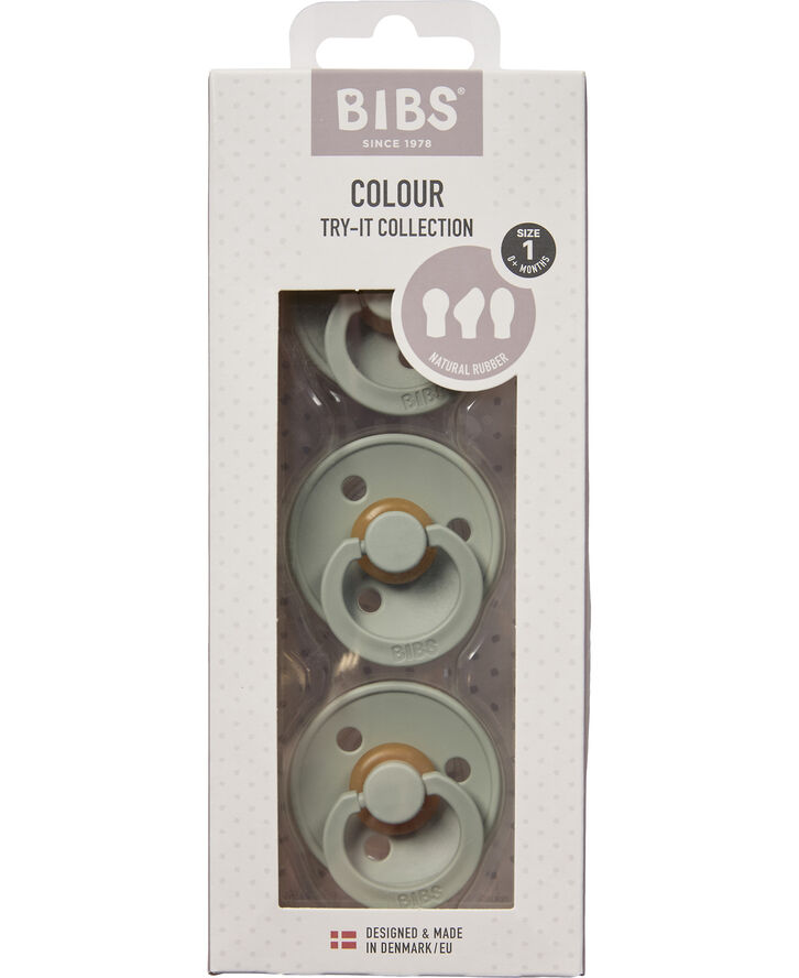 BIBS BIBS Try-it Colour 3 PACK Sage Sage