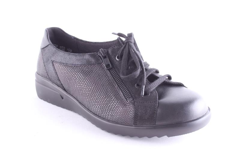 Solidus 49000 Maren vitello/glamour/reptil schwarz
