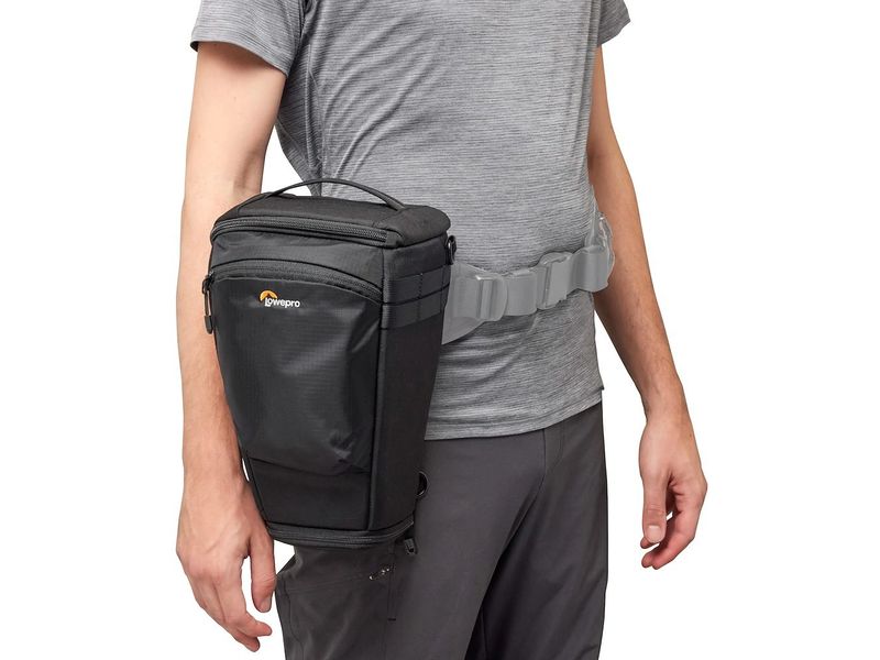 Lowepro Kamera-Tasche ProTactic TLZ 75 Pro AW III Toploader für Vollformatkamera mit Griff/70-200 mm F/2.8-Objektiv