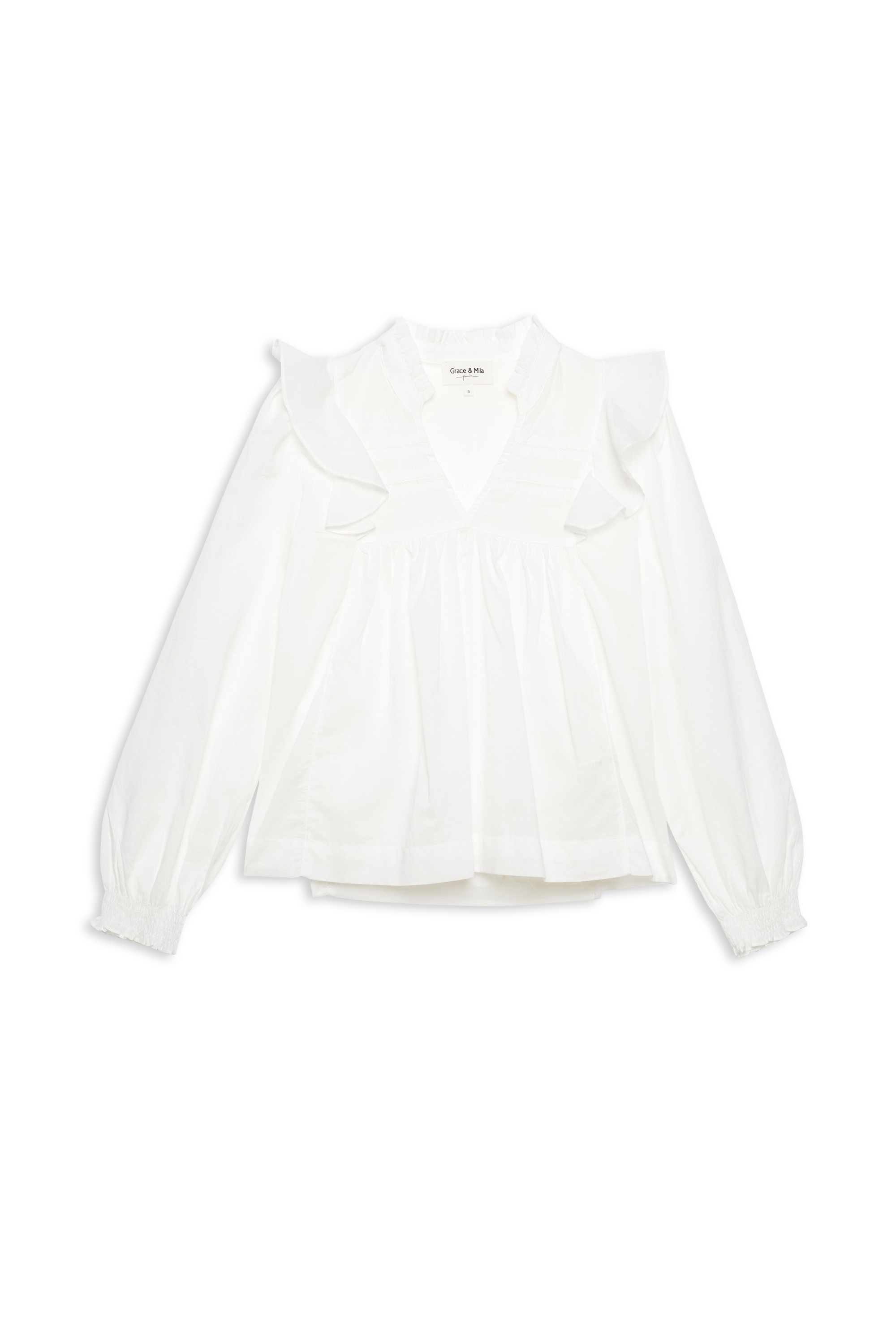 GRACE ET MILA blouse JUSTINE Beige