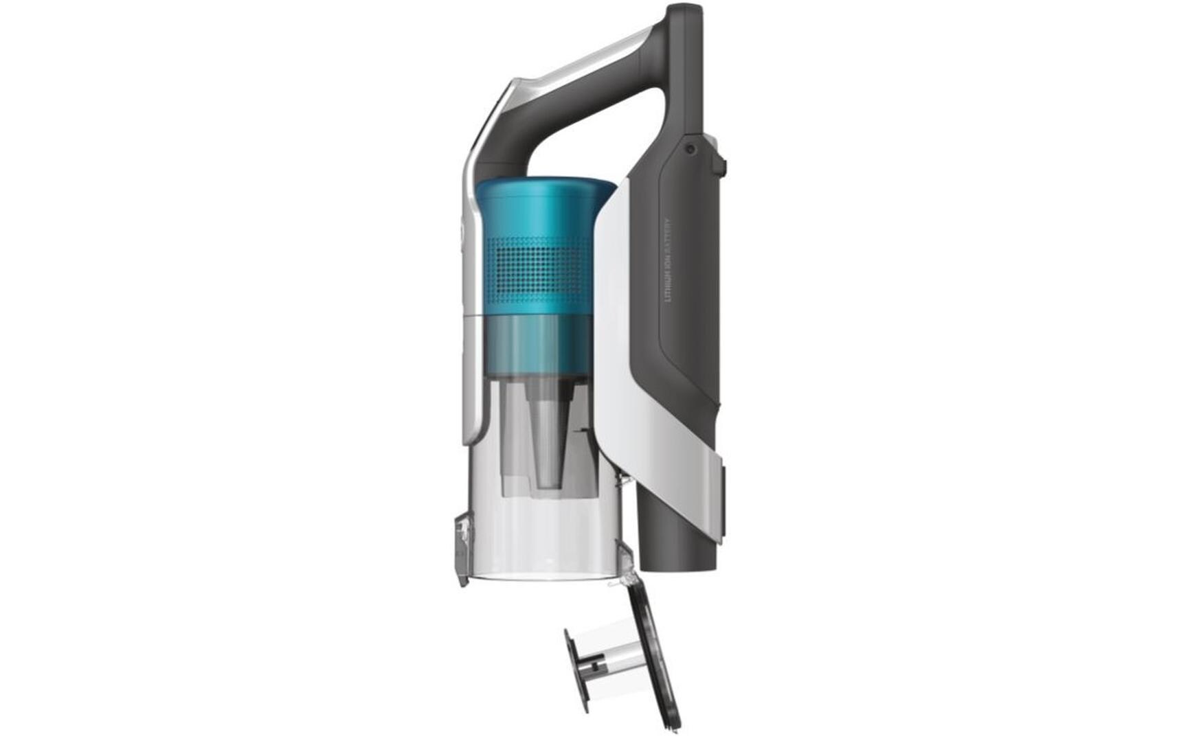 Akku-Hand- und Stielsauger HF9 Grau/Türkis<br>Kabelloser Staubsauger HF910P 011 mit Anti-Twist Technologie