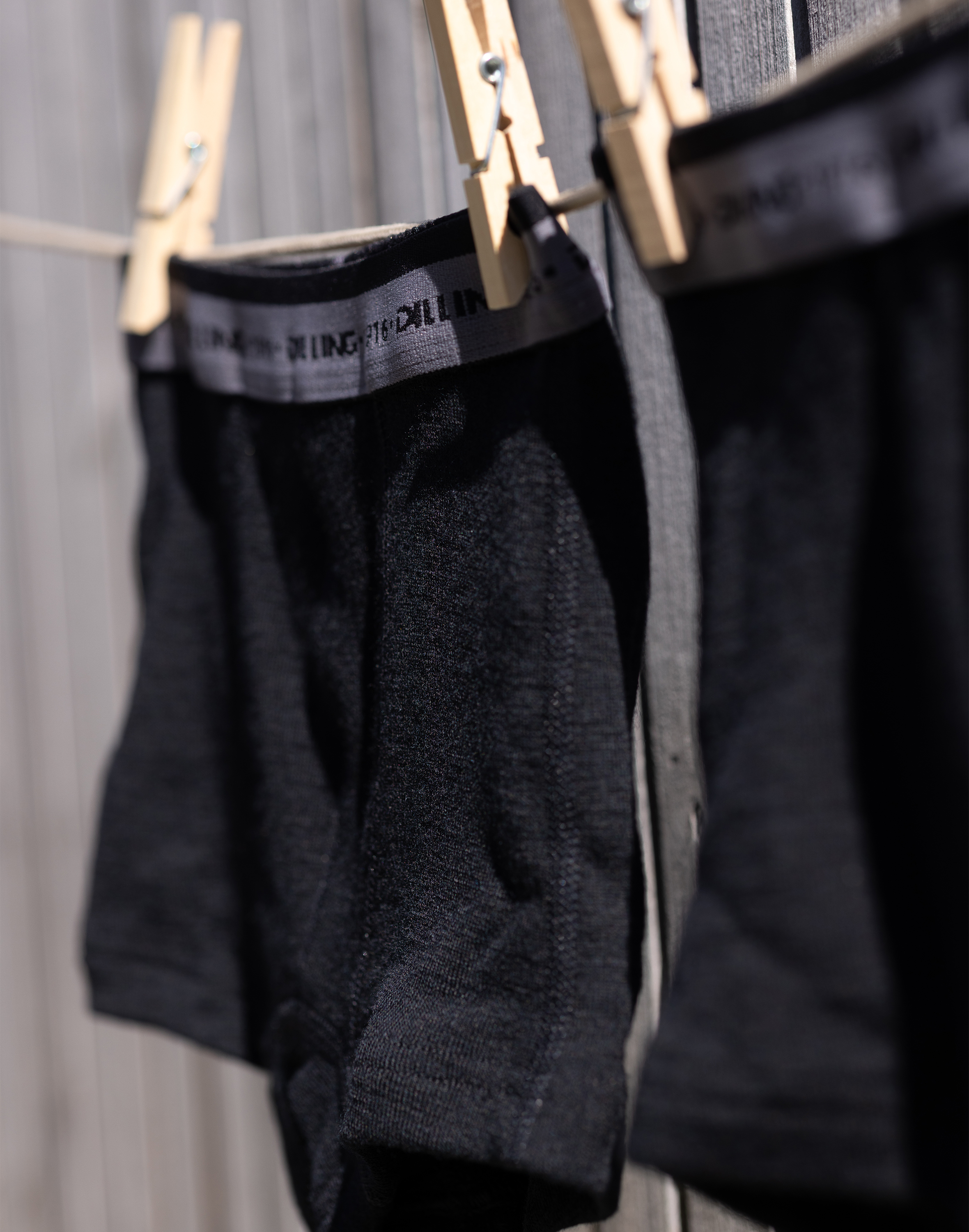 Boxershort van merinowol voor kinderen (2 stuks)