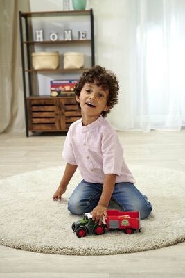 Dickie Toys Fendt Traktor med Tilhenger