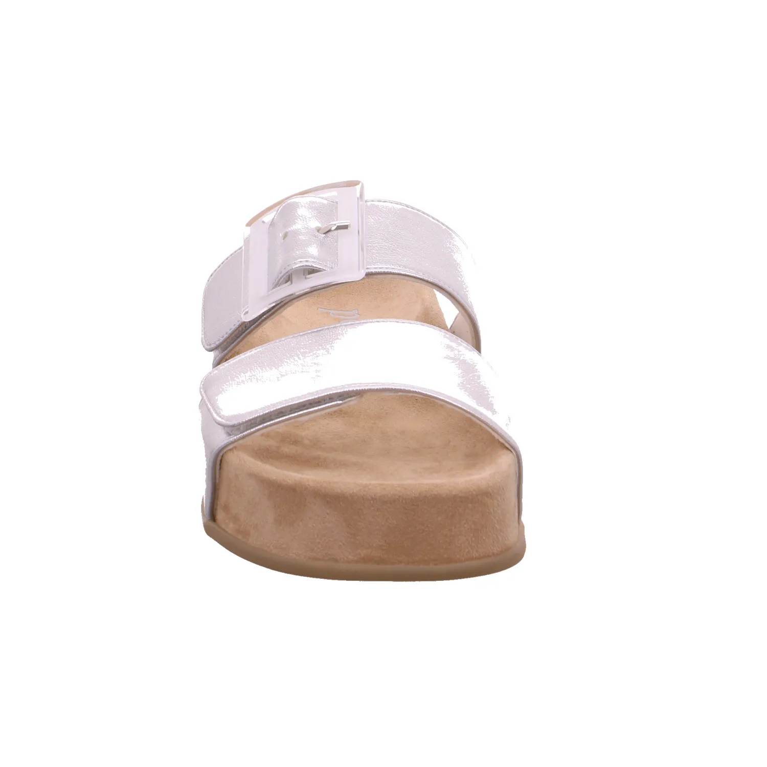 PAUL GREEN Pantolette Silber Leder