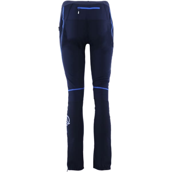 Pantalon ski de randonnée TERNUA STOWE PANT W BLACK/MEDITERANEEN
