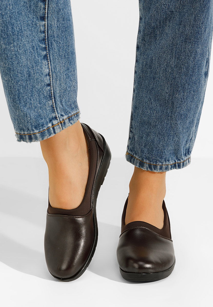 Chaussures casual femme bordeaux Edana bordo
