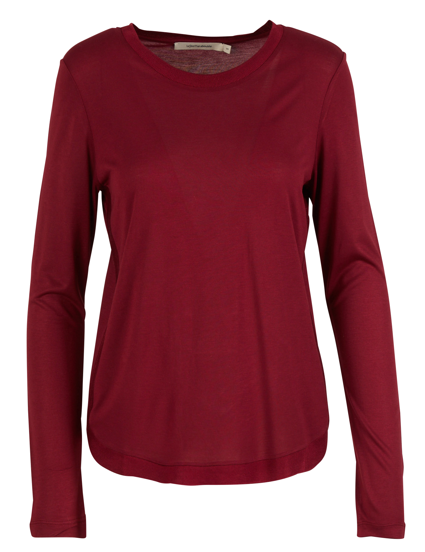 Tee-shirt manches longues| Rouge