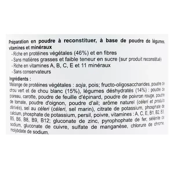Sopa de repolho rica em proteínas NutriExpert 250g